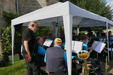 Nachfeier des Mährisch-Neustädter Wachsstockfestes an der Weingartenkapelle (Foto: Karl-Franz Thiede)